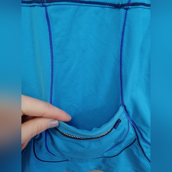 ATHLETA Blue Fitness Running Tank Top Size Small - Picture 2 of 8